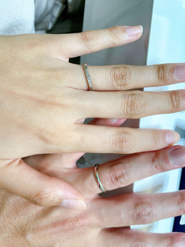 試着してじっくり選びました。