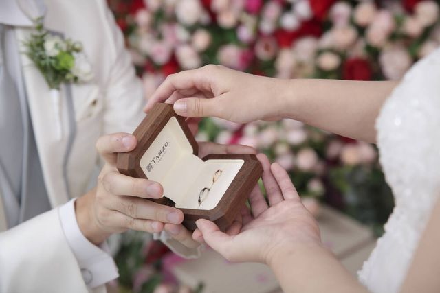 箱も素敵でしたのでフォトスタジオで撮影していただきました。