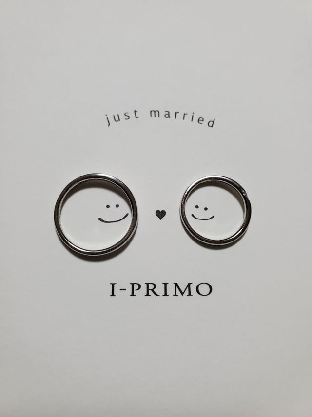 いろんな指輪をみつつやっぱりこれがしっくりでした。