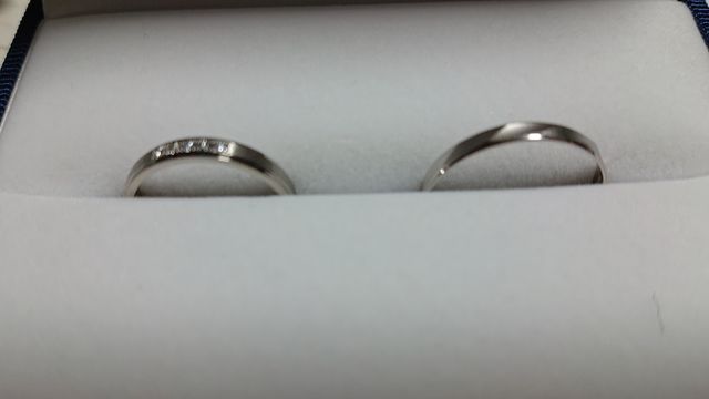 女性用はピトーで男性用をトゥルーラブで作りました。