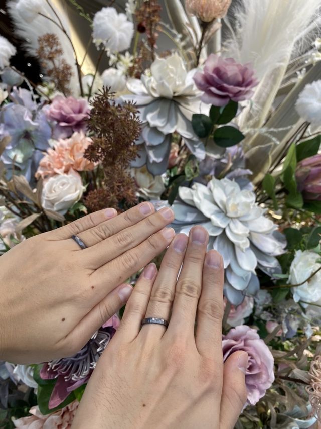 受け取りの際、店内にて。