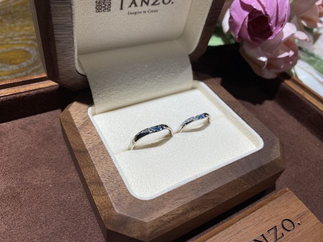 ブルーダイヤをいれいただきました。