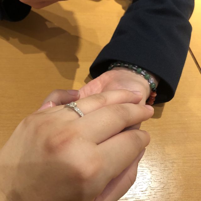 プロポーズしてもらいました