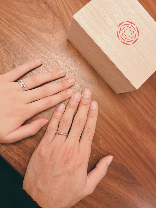 受け取りの際の写真です。
