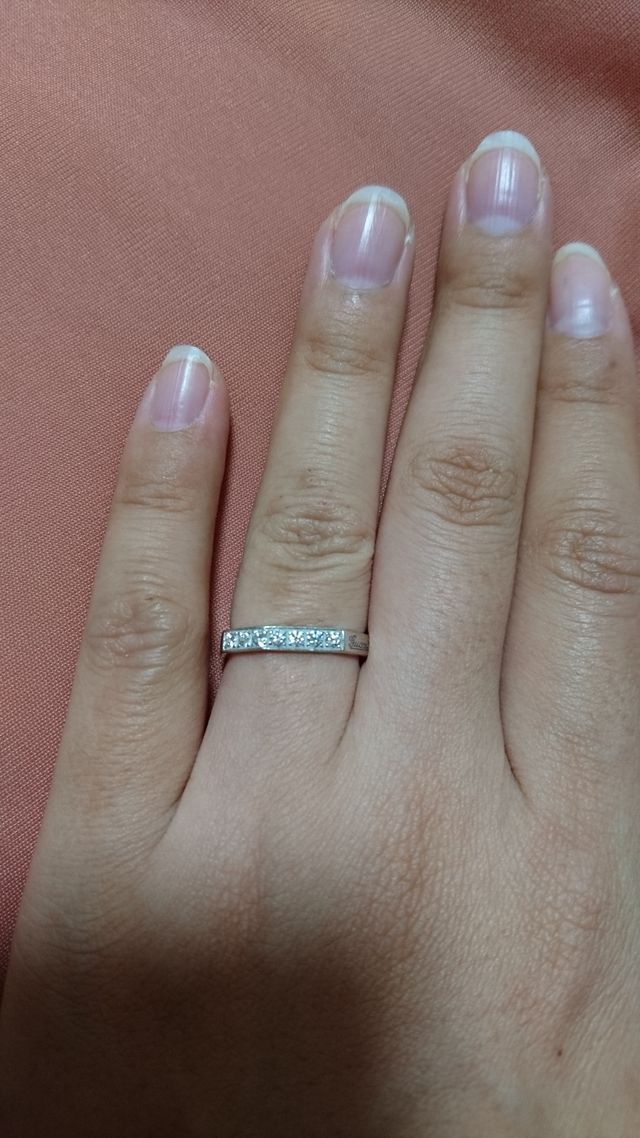 八角形ですが、つけ心地は悪くないです