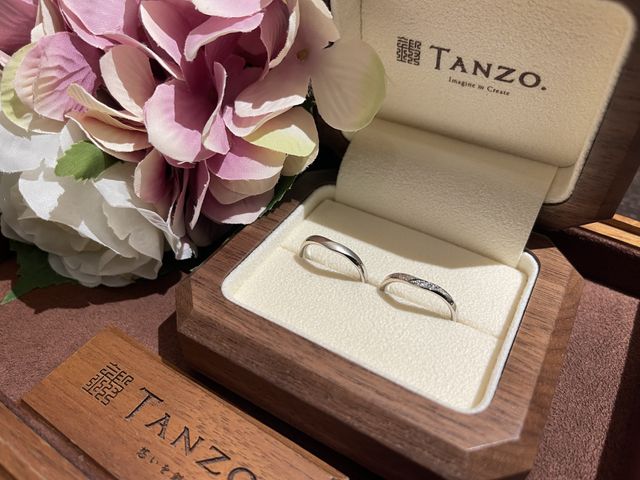 結婚指輪をオーダーメイドで作って頂きました！大満足です！