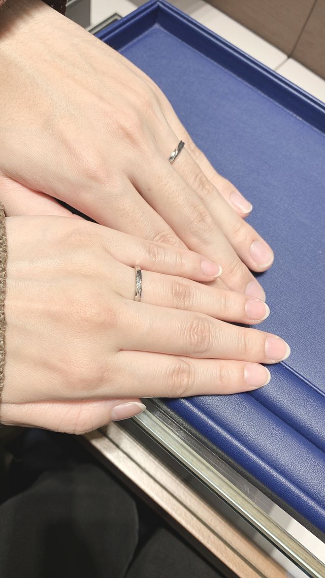 購入時、お互い一目惚れだったデザイン。