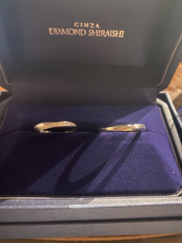 スターリーという名前の結婚指輪です。