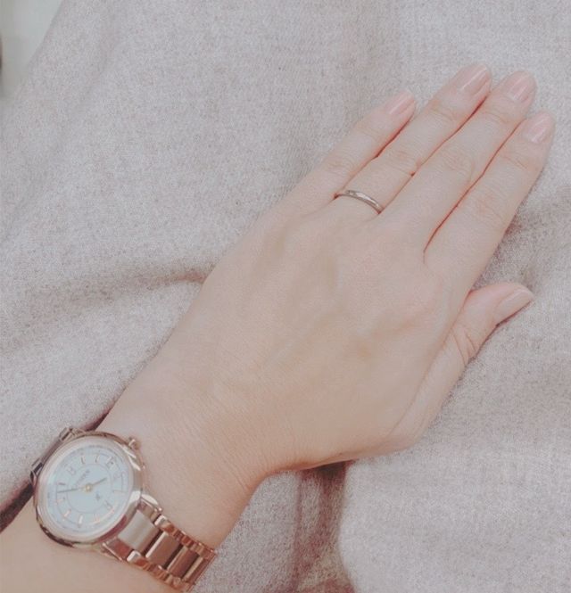 とても丸みがあるデザインのため、引指になじみやすいです！