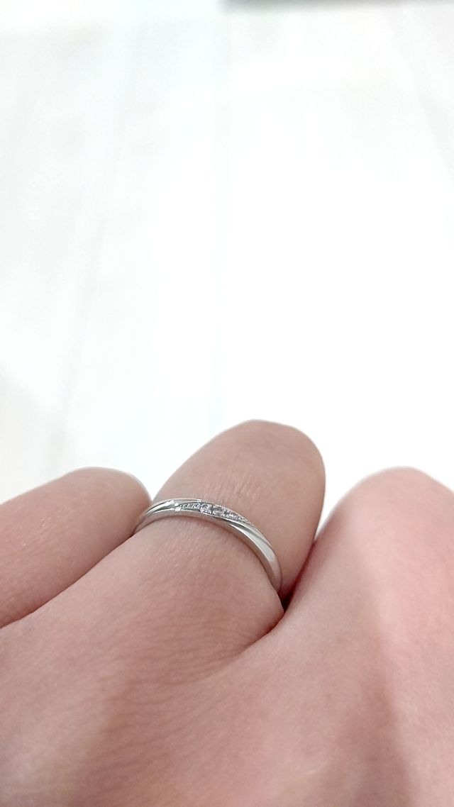 ピンクダイヤにしました