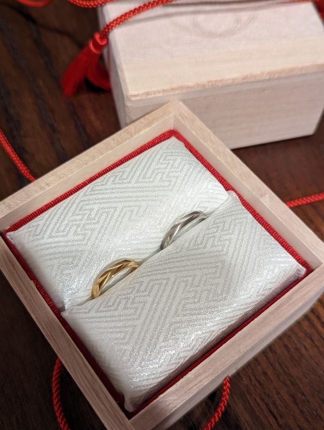 鷹の羽のような模様がついたデザインです