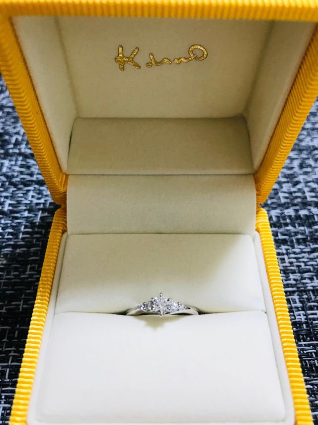 とてもつけやすくメレダイヤのバランスがすごく気に入っています