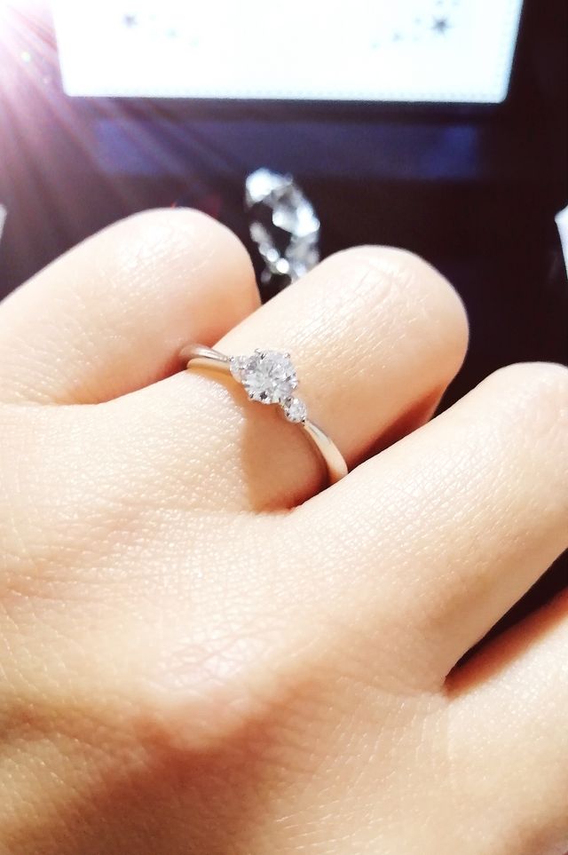 とても素敵な指輪です。