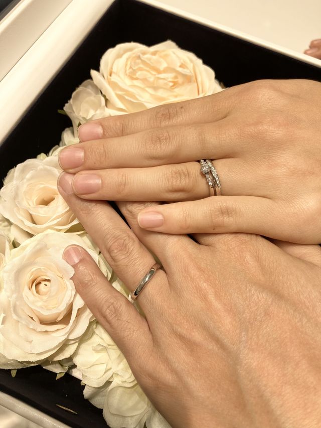 お店で受け取った際の写真です♪