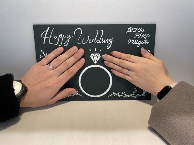 ピンクダイヤのリングに一目惚れでした♡