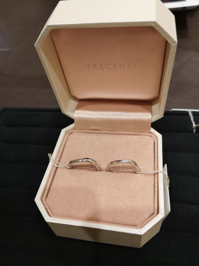 購入した結婚指輪