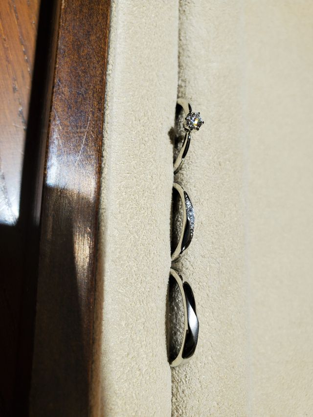 ダイヤモンドは永遠の輝きというフレーズに魅了されました。