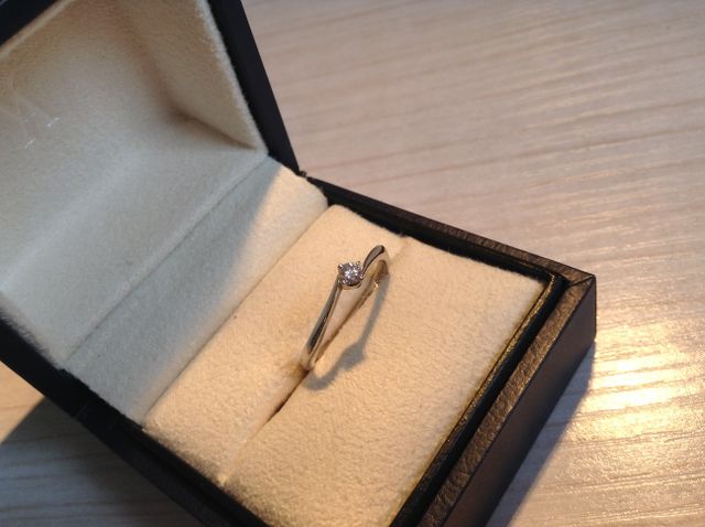 購入時の箱に入れてます