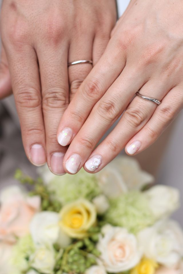 結婚式で撮った写真