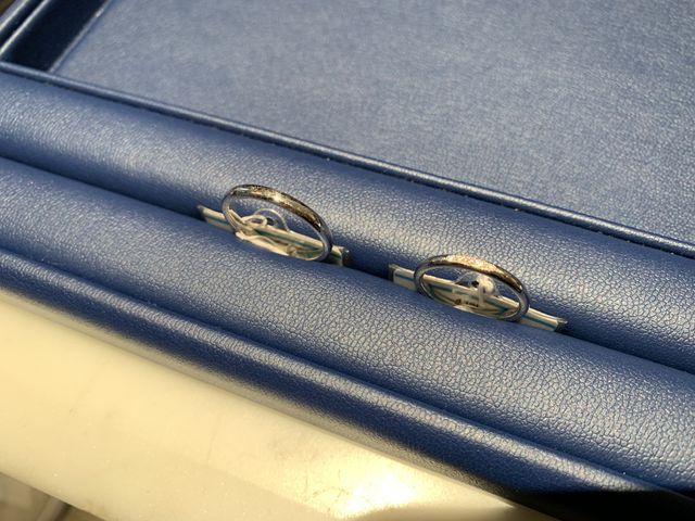 つけ心地もよく、ダイヤモンドの輝きも綺麗でした。