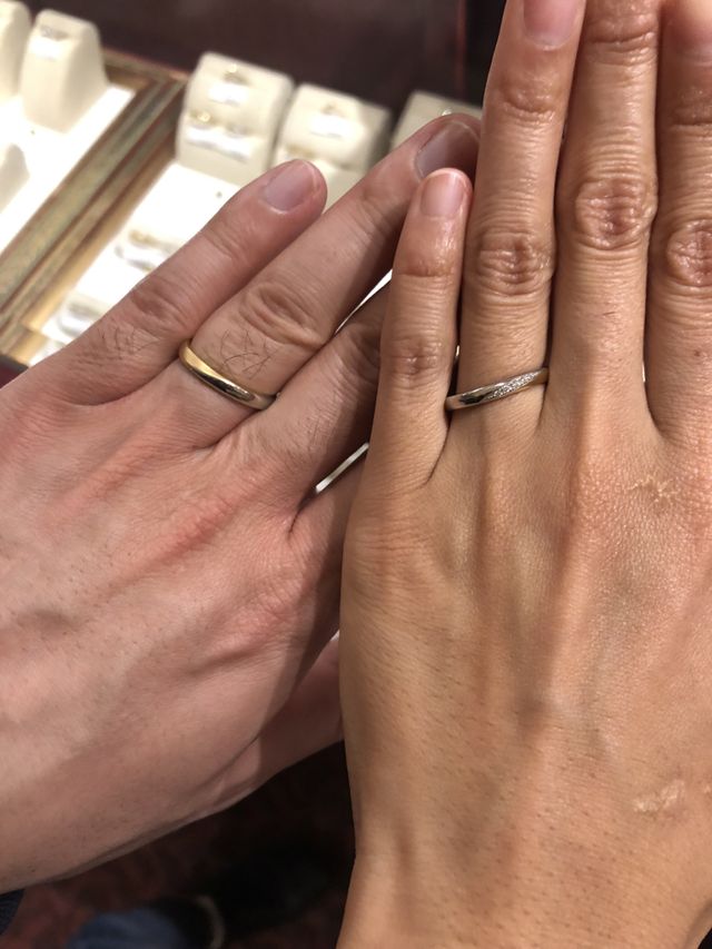 何点か試着しました。