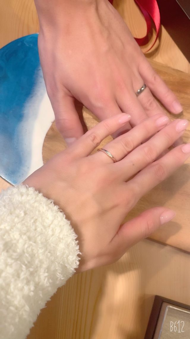 実際に着用した写真です