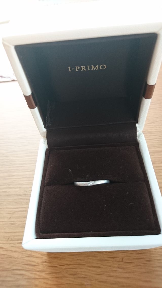 結婚指輪の『ケレース』です。