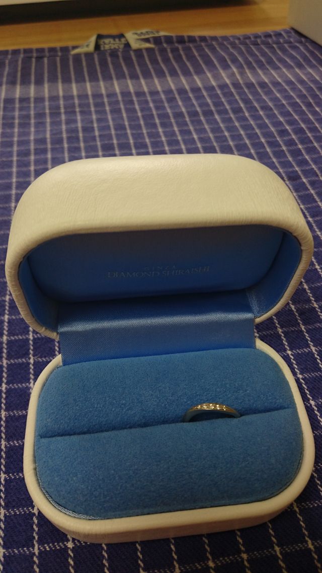 素敵な箱と指輪