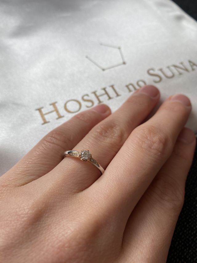 光で反射してとても綺麗です。
