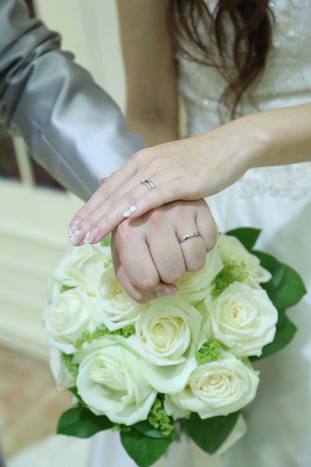 結婚式での一枚