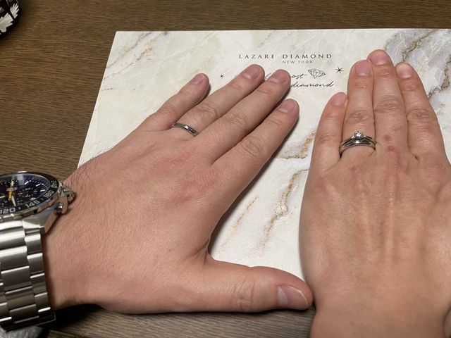 婚約指輪と結婚指輪