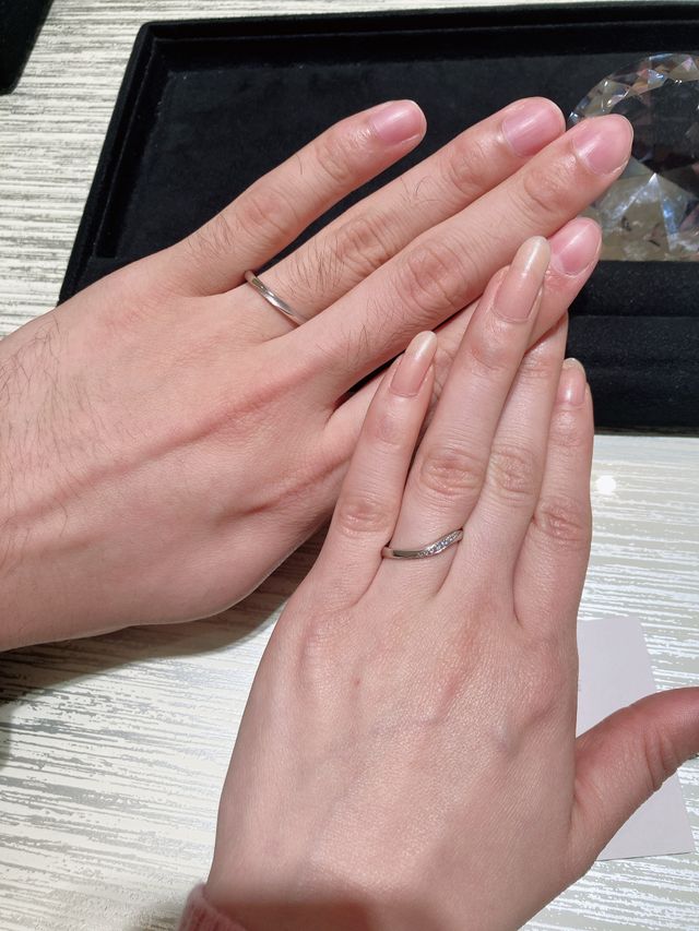 アニバーサリオをペアでつけてみました(^o^)