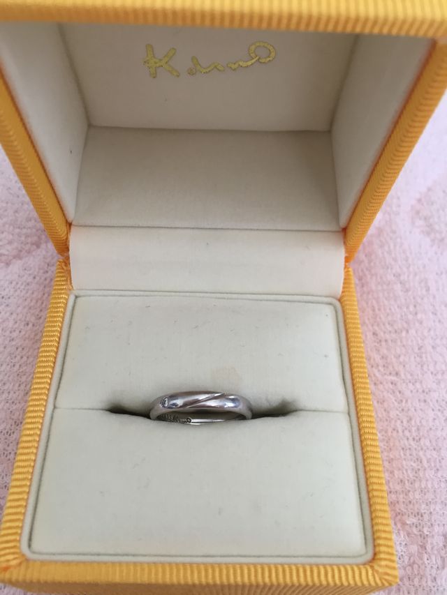 オーダーメイドした結婚指輪