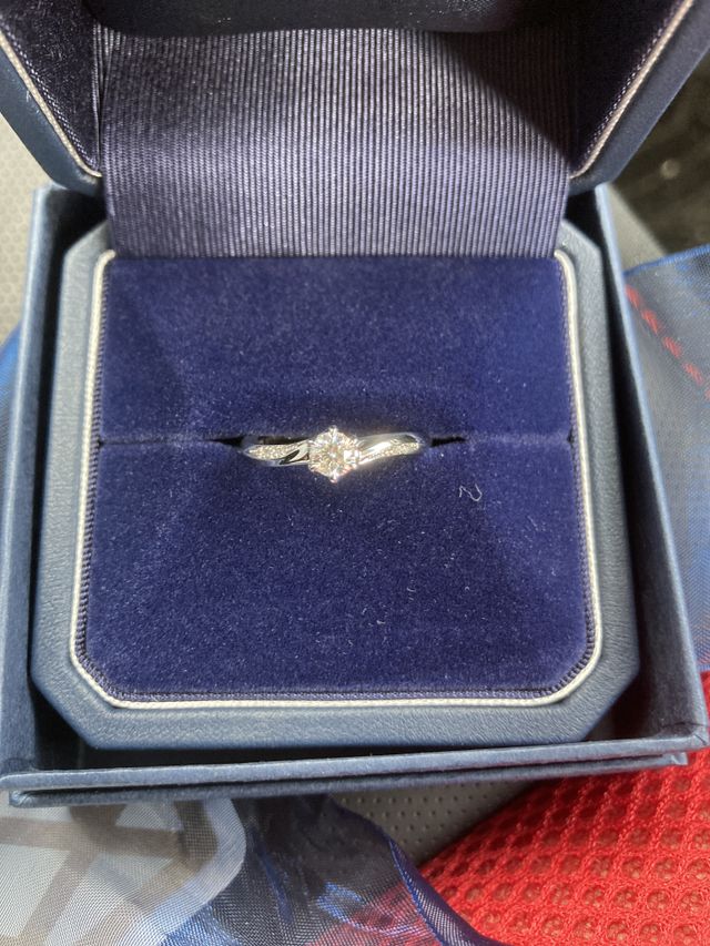 なかなかいい感じの指輪でした