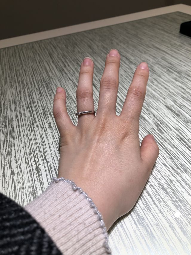 購入したリングです。