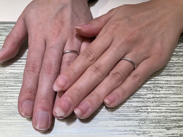 着用するとこんな感じです。