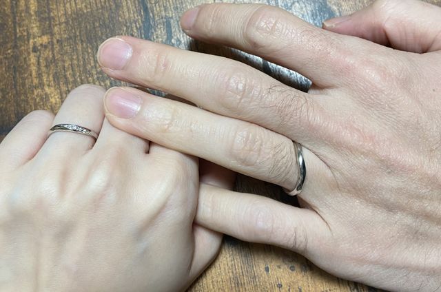 ウェーブがきれいです