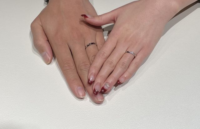 購入時ペア写真