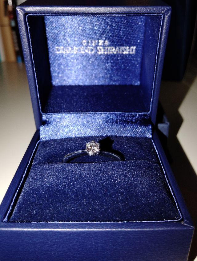 0.19カラットのダイヤモンドです。