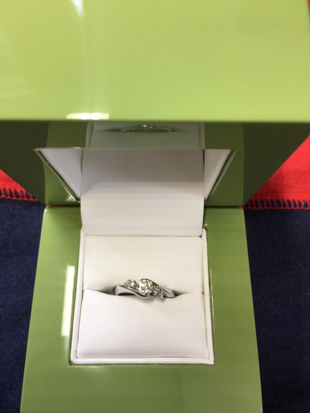 結婚１０年目の婚約指輪♡スイートテン♡