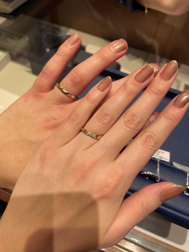 購入するか非常に迷った金×プラチナのコンビ