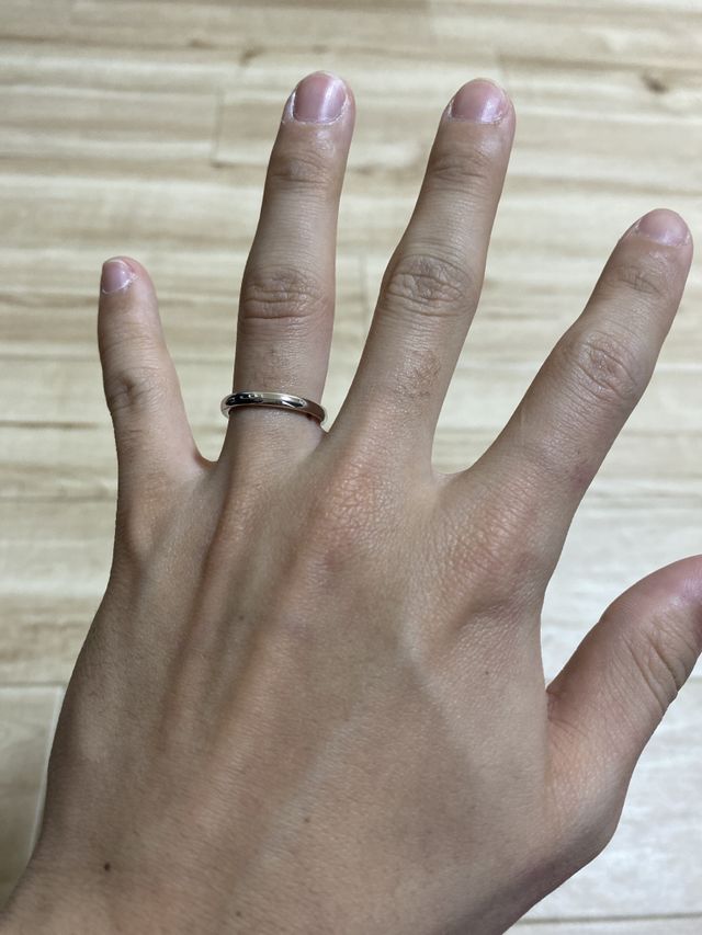 結婚指輪を4℃で購入しました。とても満足です。