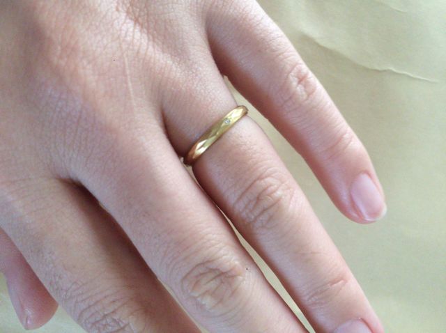 小さいダイヤ入り