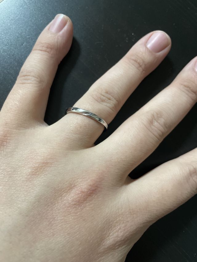 自分の選んだデザインで、2人で共同作業ができました。