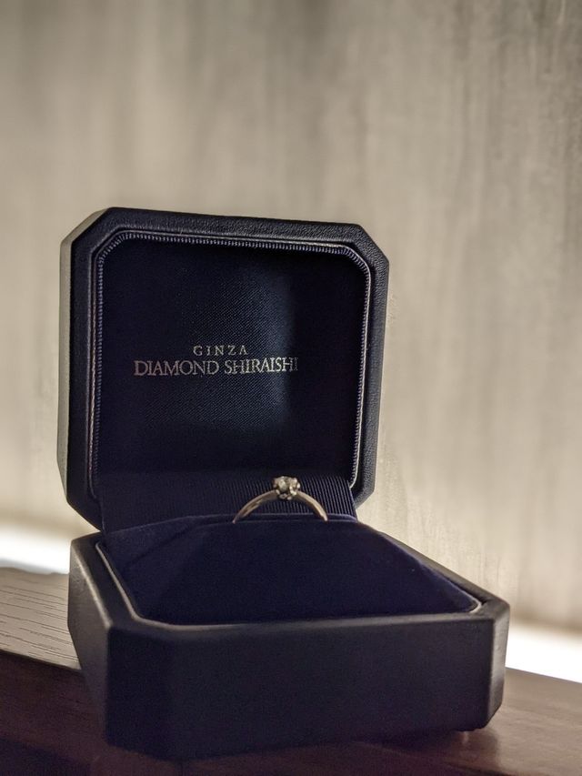 リングボックスに入った状態