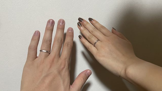 ペアリング
手作りしました。