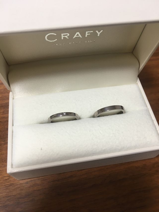 結婚記念日、イニシャル、白鳥座を刻印しました