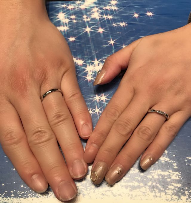 女性はエリザベート
男性のはセットではないリング