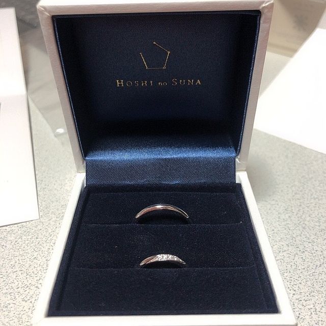 星の砂のアリエル。
ダイヤモンドが流れ星のようになってます。