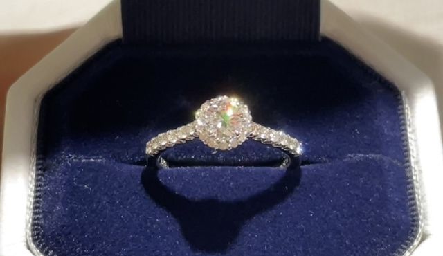 最高のグレードなので、とても輝いています♡